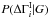 \hbox{$P(\Delta\Gamma_i^{\rm I}|G)$}