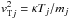 \hbox{$\vtj^2= \kappa T_{j}/m_{j}$}