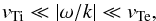 \appendix \setcounter{section}{1} \begin{equation} v_{{\rm Ti}} \ll |\omega/k| \ll v_{{\rm Te}}, \label{con1} \end{equation}