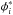 \hbox{$\phi_{i}^{*}$}