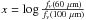 \hbox{$x = \log \frac{f_\nu(60~\rm \mu m)}{f_\nu(100~ \rm \mu m)}$}