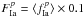 \hbox{$F_{\rm Ia}^p = \langle f_{\rm Ia}^p\rangle \times 0.1$}