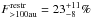 \hbox{$F^\mathrm{restr}_\mathrm{>100au} = 23^{+11}_{-8}\%$}