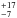 \hbox{$^{+17}_{-7}$}
