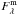 \hbox{$F_\lambda^{\rm{m}}$}