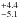 \hbox{$_{-5.1}^{+4.4}$}