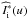 \hbox{$\widehat{I}^{*}_{\rm i}(u)$}