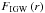 \hbox{$F_{\rm IGW}\left(r\right)$}