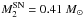 \hbox{$M^{\rm SN}_2=0.41~M_{\rm \odot}$}