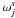 \hbox{${\omega_j^s}$}
