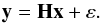 \appendix \setcounter{section}{3} \begin{equation} {\vec y} = {\bf H} {\vec x} + {\vec \varepsilon}. \label{eqn:linear_regression} \end{equation}