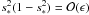 \hbox{$s_*^2(1-s_*^2) = {\cal O}(\epsilon)$}