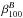 \hbox{$\beta_{100}^{B}$}