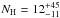 \hbox{$N_{\rm H}=12^{+45}_{-11}$}