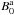\hbox{$B_{0}^{\rm a}$}