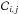 \hbox{$\mathcal{C}_{i,j}$}