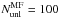 \hbox{$N_{\rm{unl}}^{\rm{MF}}=100$}