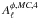 \hbox{$A^{\phi, MC,4}_\ell$}