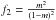 \hbox{$f_{2}=\frac{m^{2}}{(1-m)^{2}}$}
