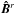 \hbox{$\vec{\hat{B}}^r$}