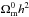 \hbox{$\Omega_{\rm m}^0h^2$}