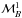 \hbox{$\mathcal{M}_B^1$}
