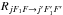\hbox{$R_{jF_1F \rightarrow j'F'_1F'}$}