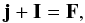 \appendix \setcounter{section}{1} \begin{equation} \label{eq:1415-coup} \vec{j} + \vec{I} = \vec{F} , \end{equation}