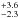 \hbox{$^{+3.6}_{-2.3}$}