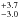 \hbox{$^{+3.7}_{-3.0}$}