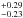 \hbox{$^{+0.29}_{-0.23}$}