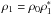 \hbox{$\rho_1=\rho_{0}\rho_{1}^{*}$}