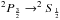 \hbox{$^{2}P_{\frac{3}{2}} \rightarrow ^{2}S_{\frac{1}{2}}$}
