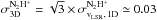 \hbox{$\sigma_{\rm 3D}^{\rm N_2H^+}=\sqrt{3}\times\sigma_{\rm v_{LSR},\,1D}^{\rm N_2H^+}\simeq 0.03$}