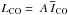 \hbox{$L_{\rm CO}=~A\,\overline{I}_{\rm CO}$}
