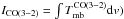 \hbox{$I_{\rm CO(3{-}2)}=\int T_{\rm mb}^{\rm CO(3{-}2)} {\rm d}v)$}