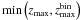 \hbox{$\textrm{min}\left(z_{\rm max},z_{\rm max}^{\rm bin}\right)$}