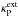 \hbox{$\kappa_{\rm P}^{\rm ext}$}