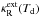 \hbox{$\kappa_{\rm R}^{\rm ext}(T_{\rm d})$}