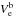 \hbox{$V_{\rm e}^{\rm b}$}