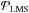 \hbox{$\calP_{\rm LMS}$}