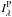 \hbox{$I^{\rm P}_\lambda$}