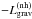 \hbox{$-L_{\mathrm{grav}}^{(\mathrm{nh})}$}