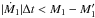 \hbox{$|\dot{M}_{1}|\Delta t<M_{1}-M_{1}^{\prime}$}