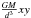 \hbox{$\frac{GM}{d^3} xy$}