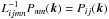 \hbox{$L^{-1}_{ijmn} P_{mn}({\bm k}) = P_{ij}({\bm k})$}