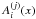 \hbox{$A_i^{(j)}(x)$}