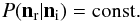 \appendix \setcounter{section}{1} \begin{eqnarray} P(\vec n_{\rm r} | \vec n_{\rm i}) = \textrm{const.} \label{eq_reemission2} \end{eqnarray}