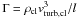 \hbox{$\Gamma=\rho_{\rm cl} v_{\rm turb,cl}^{3}/l$}
