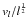 \hbox{$v_{l}/l^{\frac{1}{2}}$}